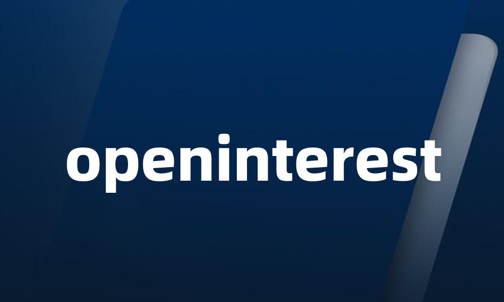 openinterest