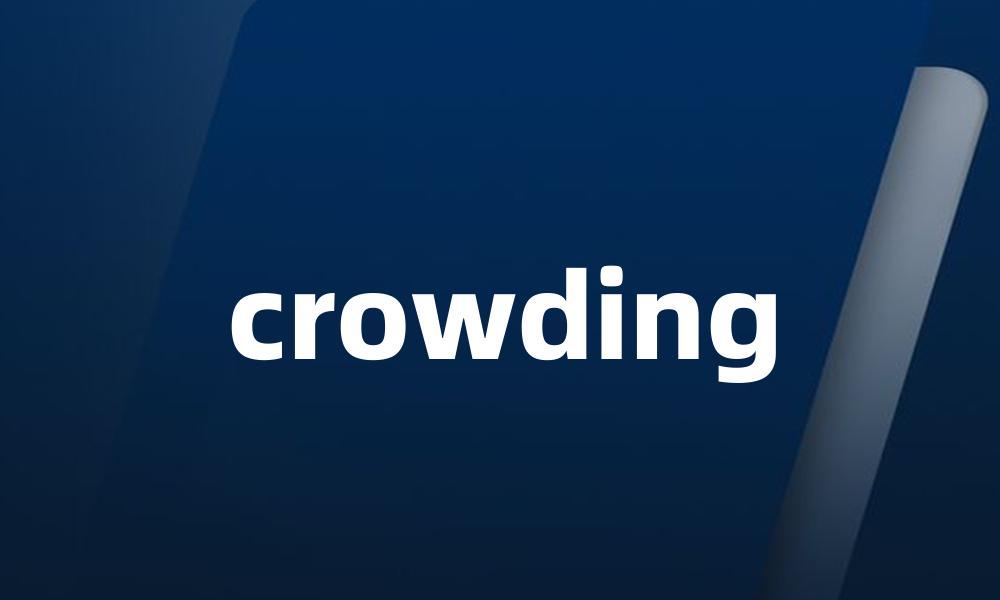 crowding