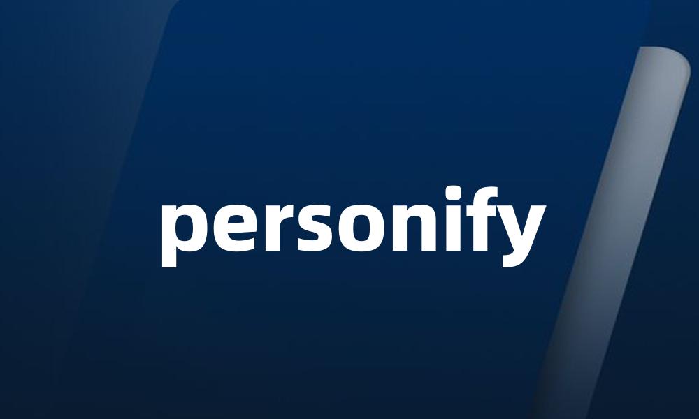 personify