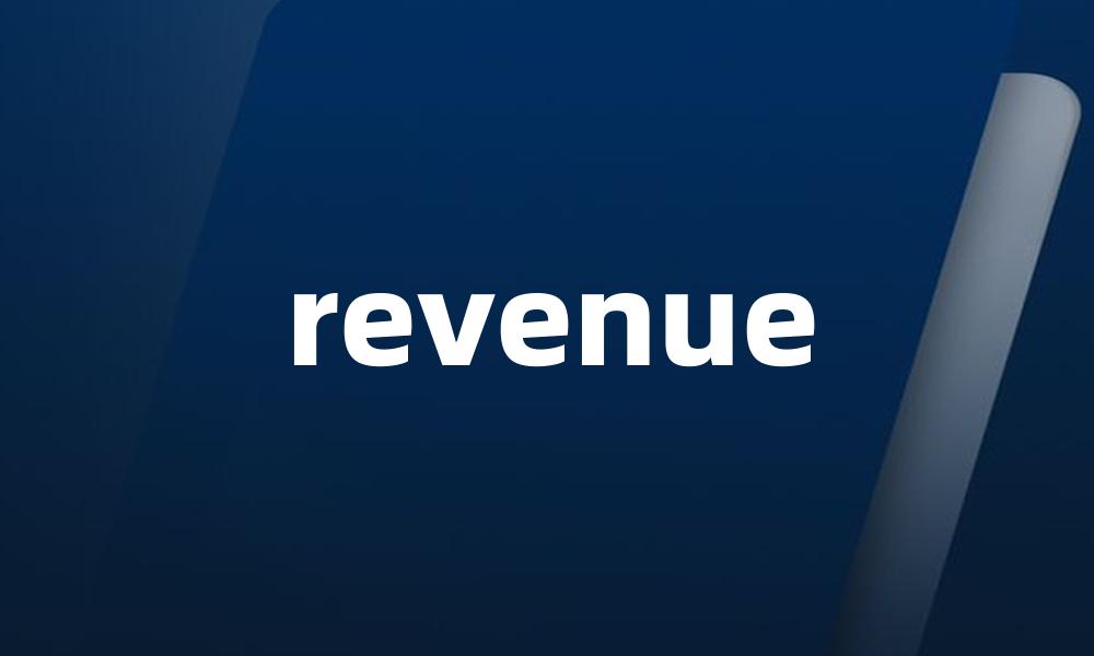 revenue