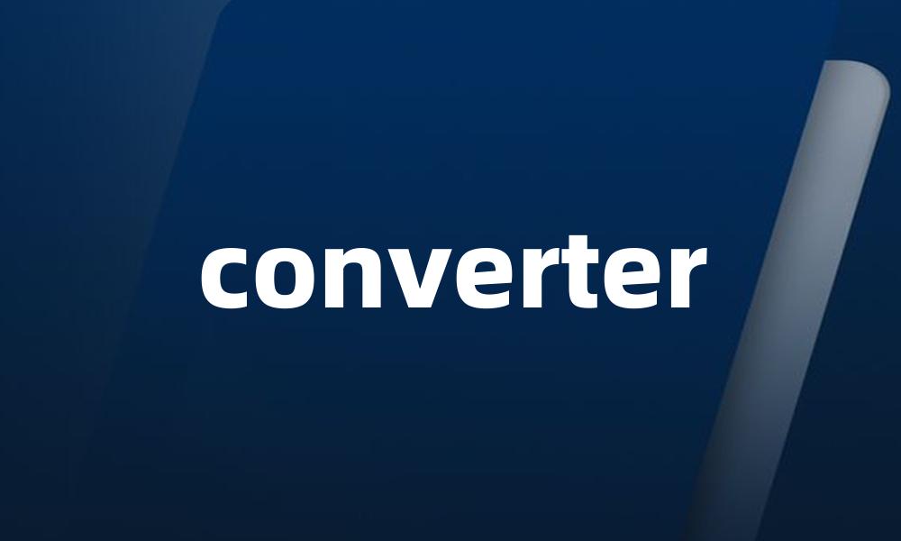 converter