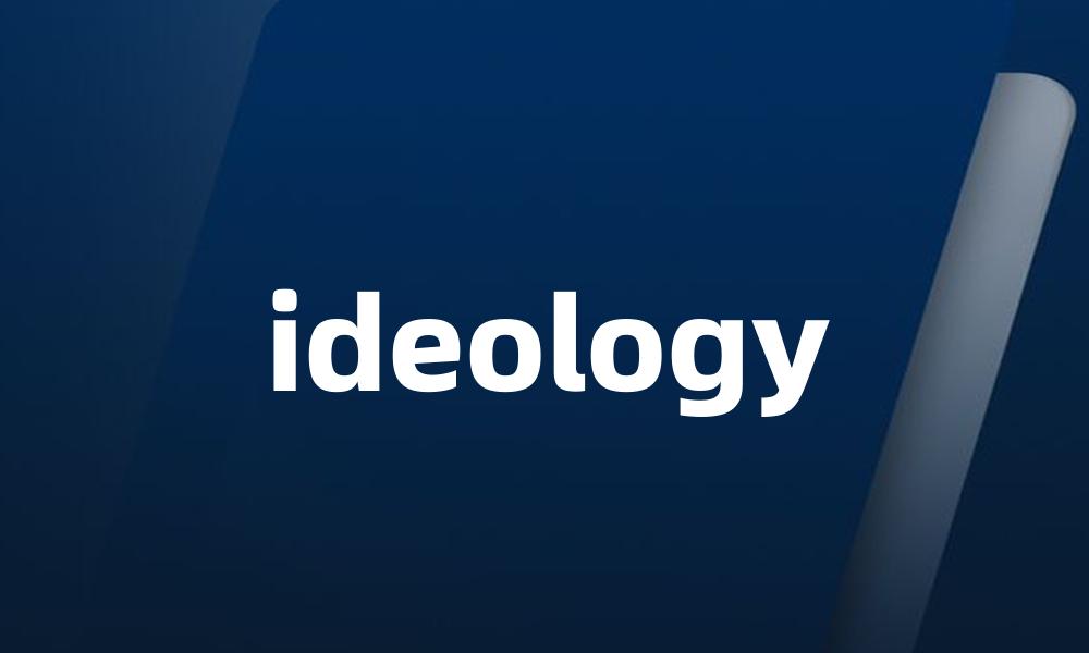 ideology