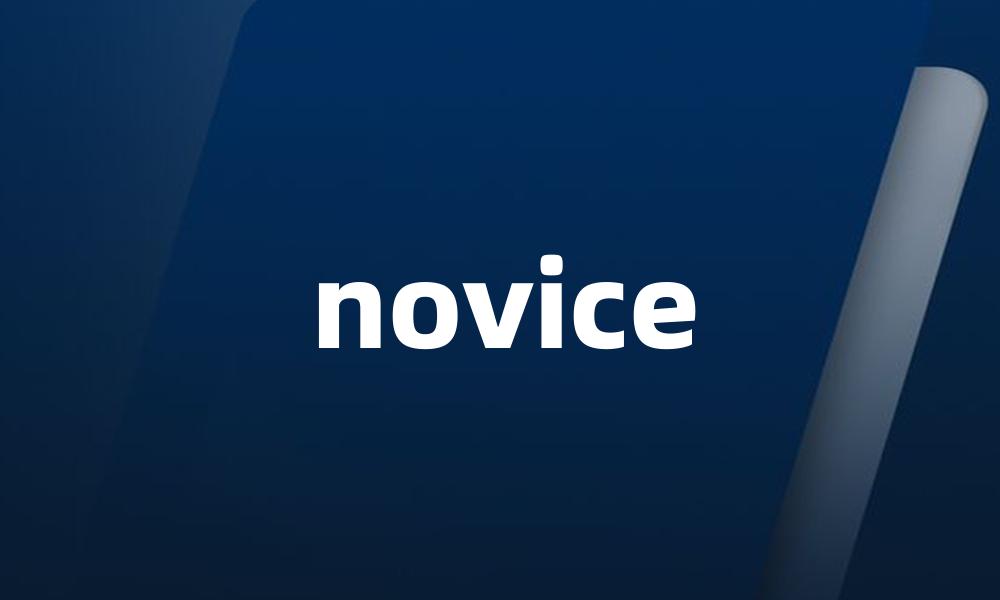 novice