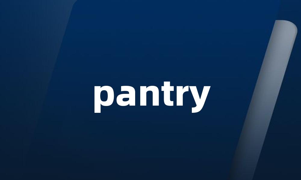 pantry