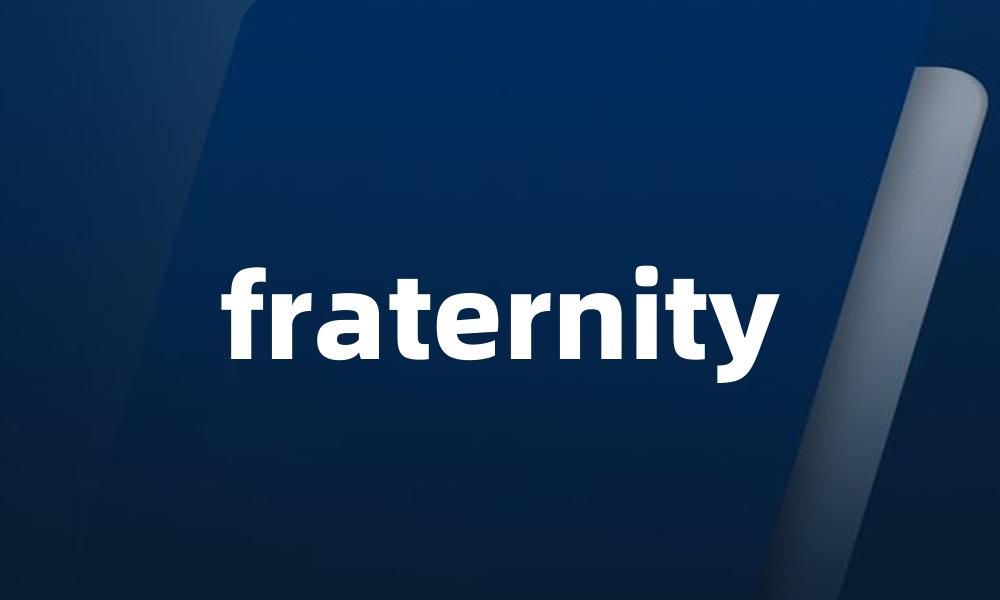 fraternity