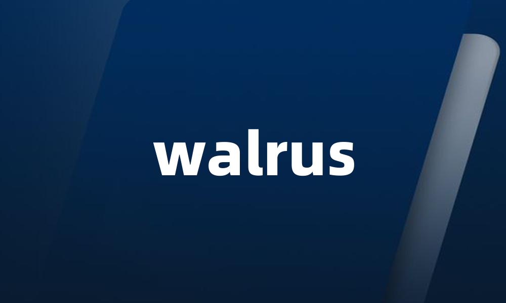 walrus