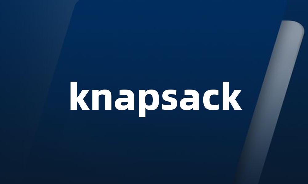 knapsack