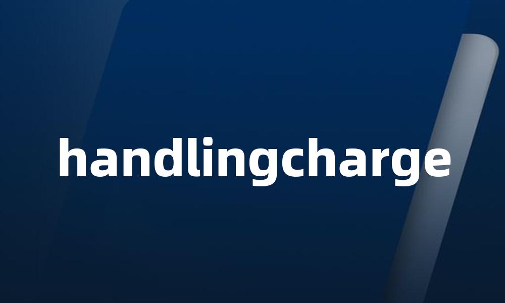 handlingcharge