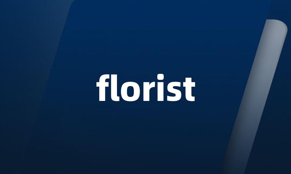 florist