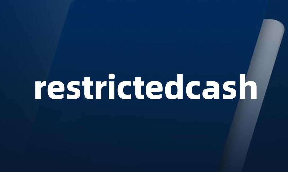 restrictedcash