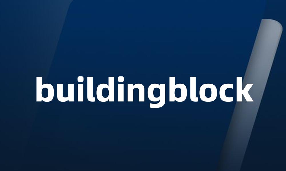 buildingblock