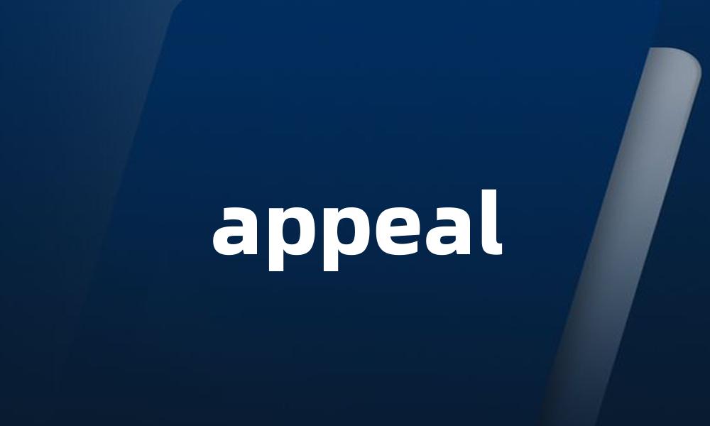 appeal