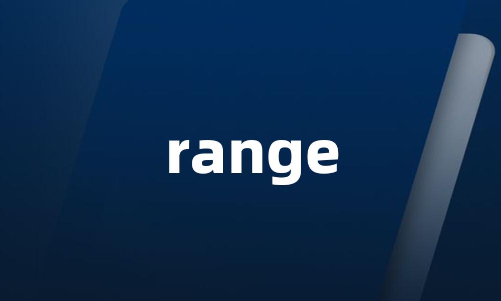 range