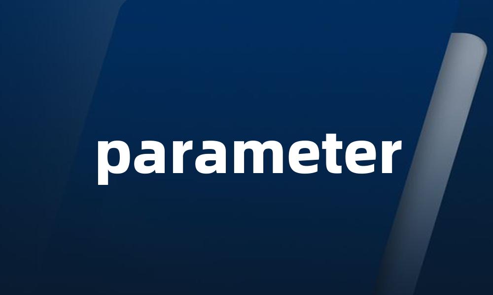 parameter