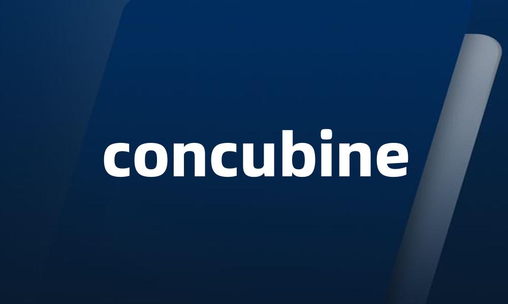 concubine