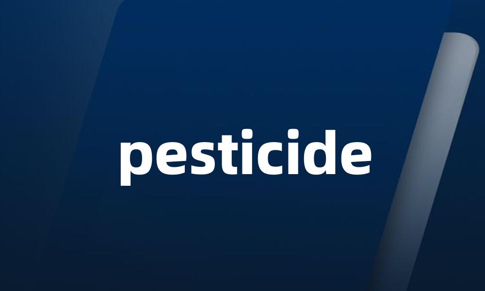 pesticide