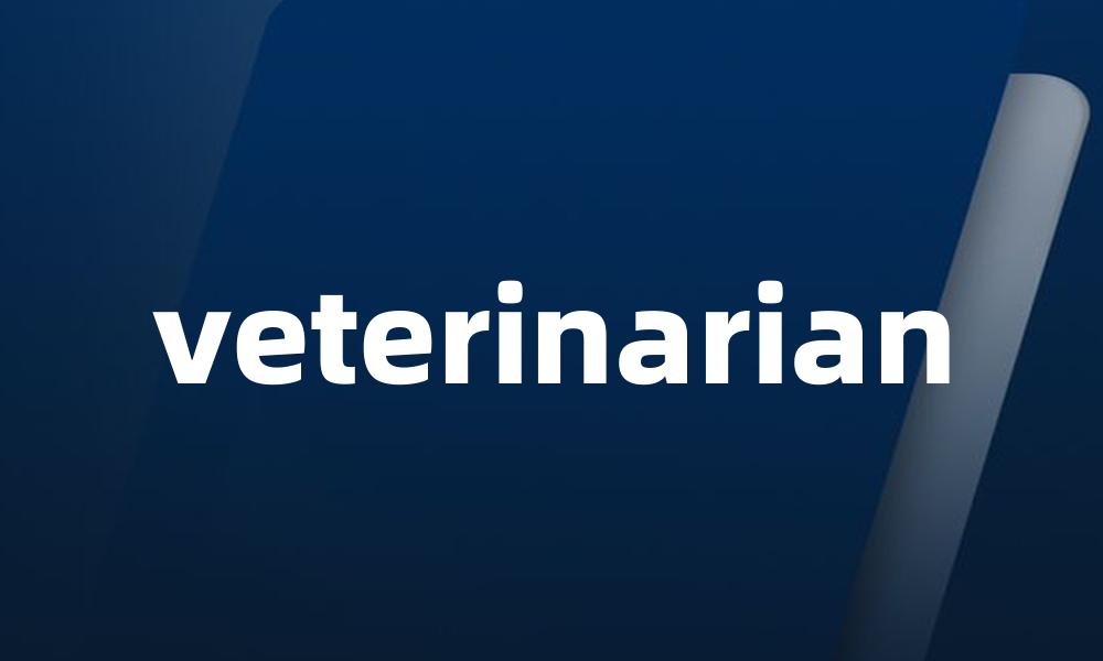 veterinarian