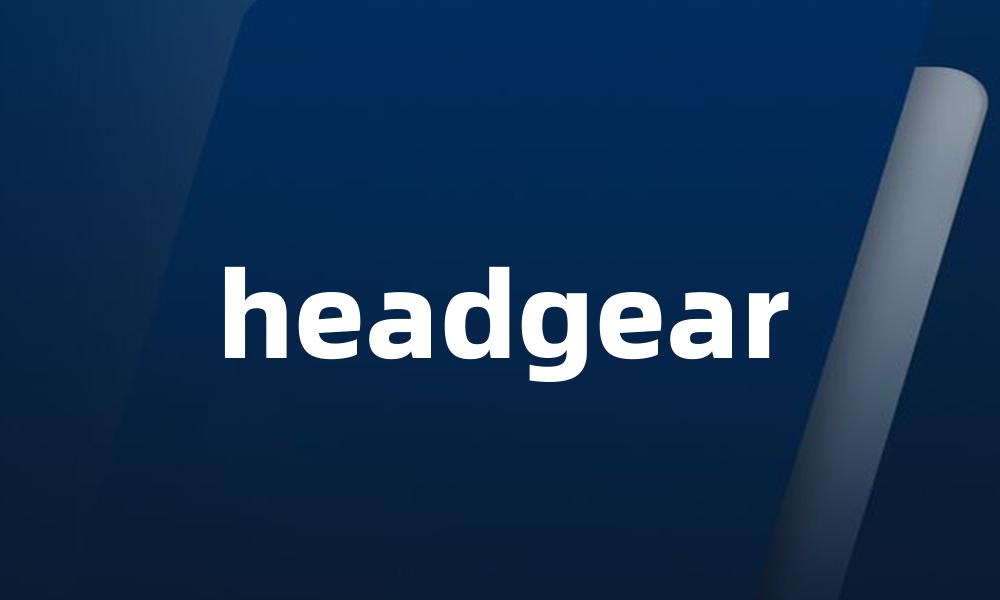 headgear