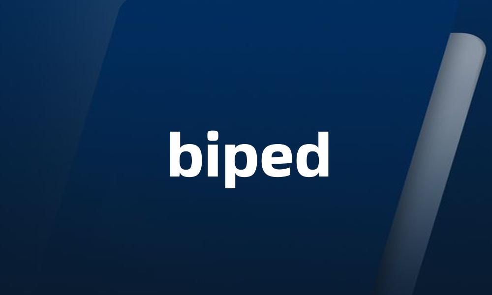 biped