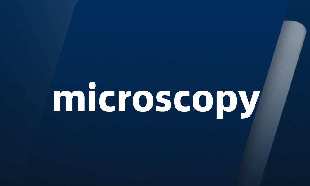 microscopy