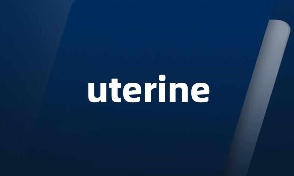 uterine