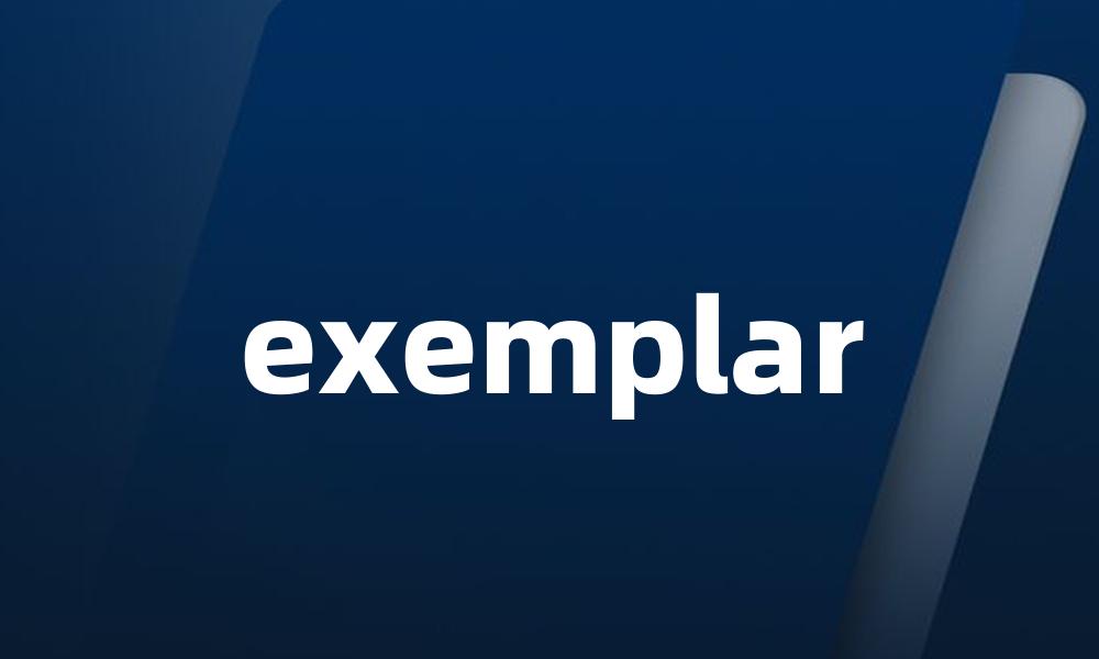 exemplar