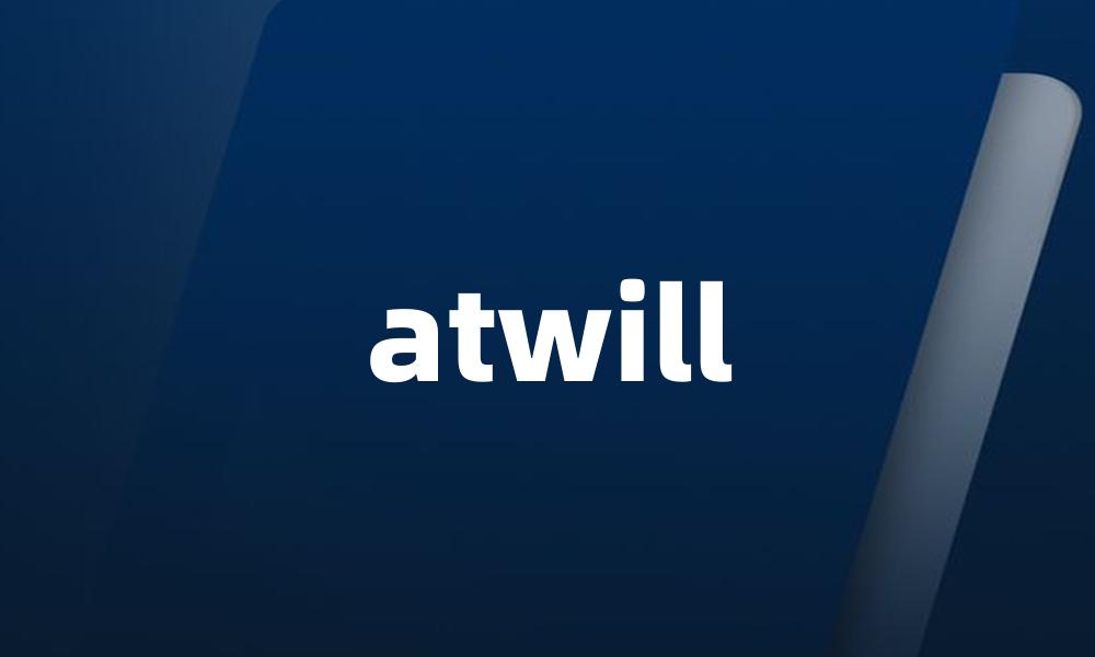 atwill