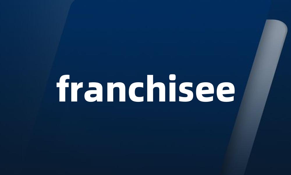 franchisee