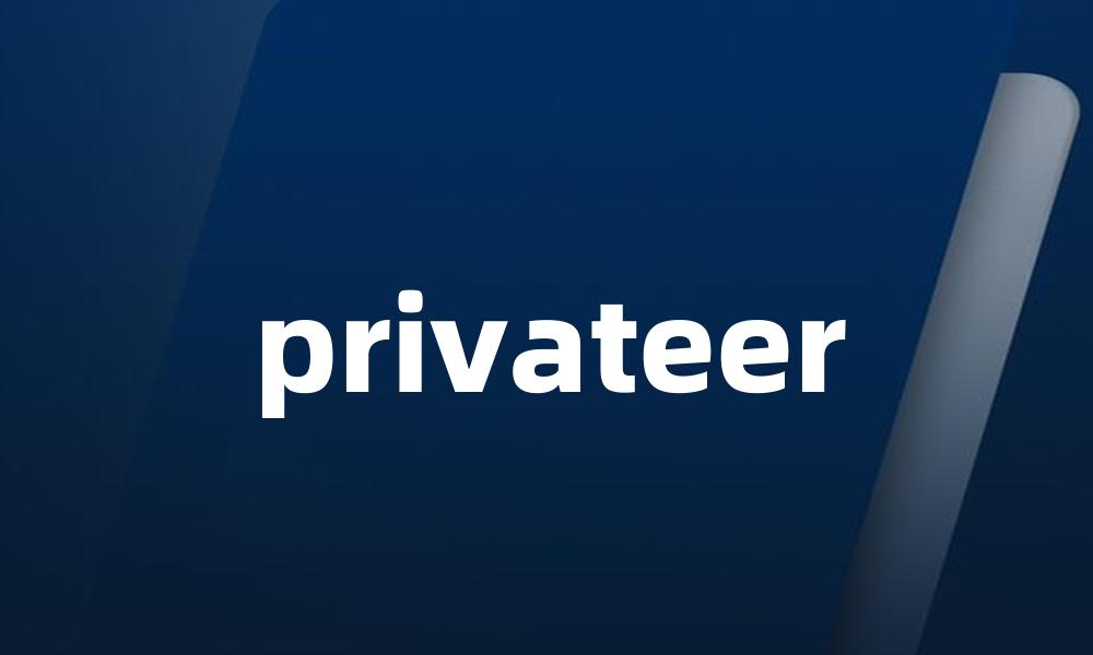 privateer