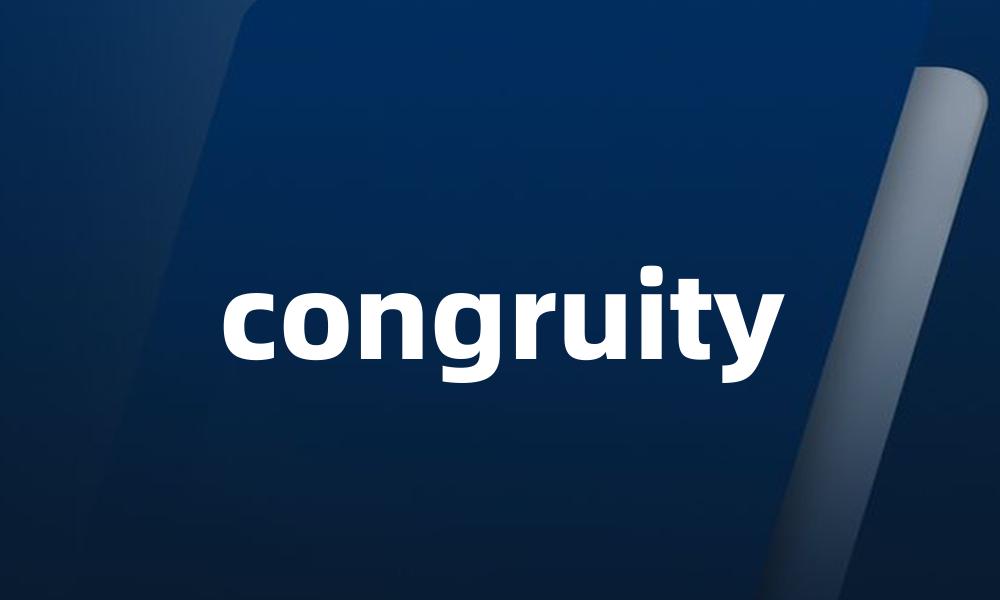 congruity