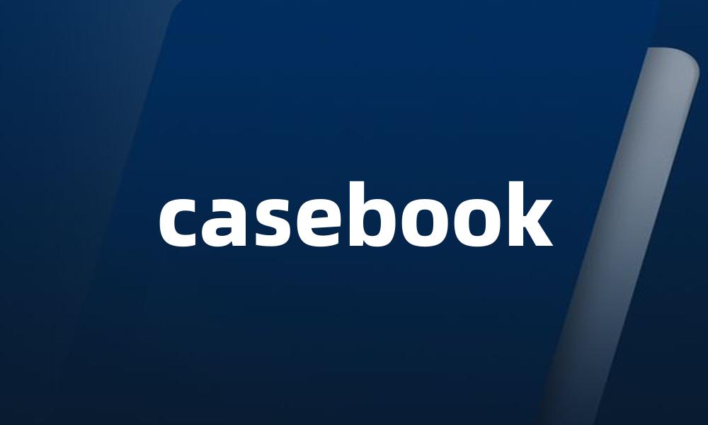 casebook