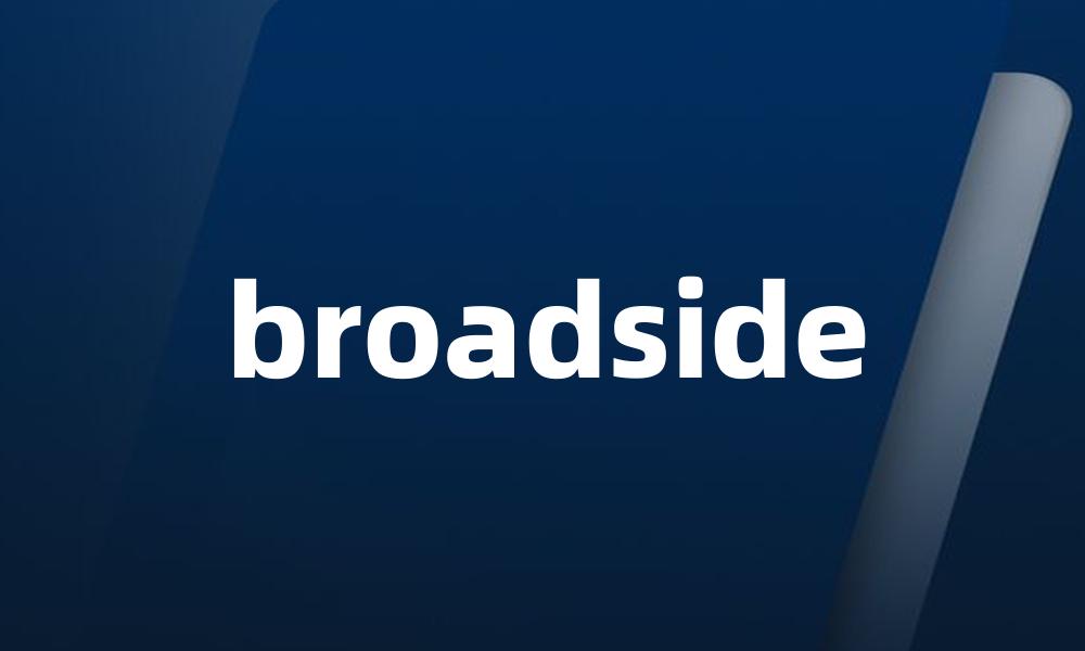 broadside