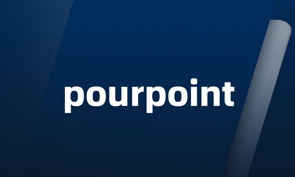 pourpoint