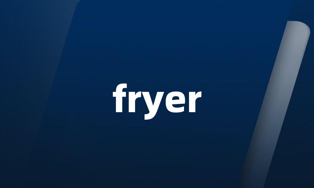 fryer