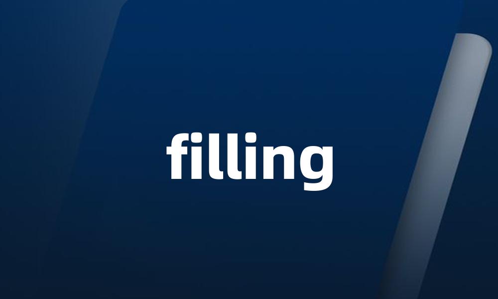 filling