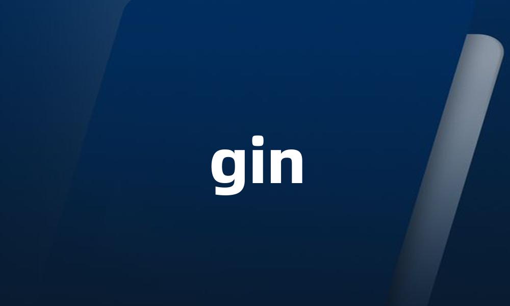 gin