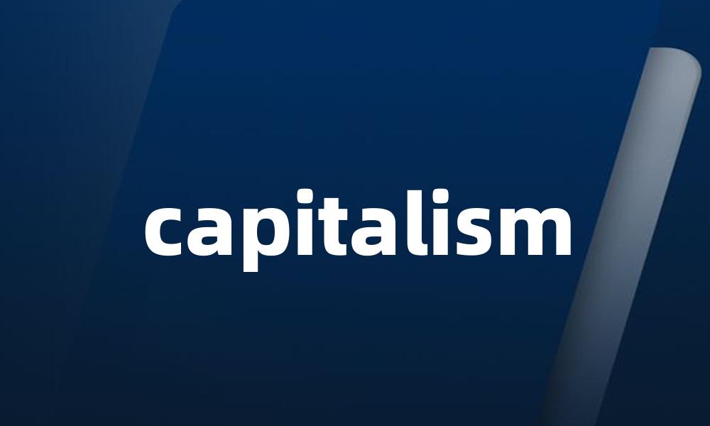 capitalism