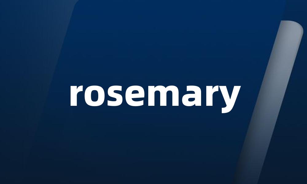 rosemary