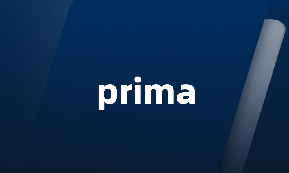 prima