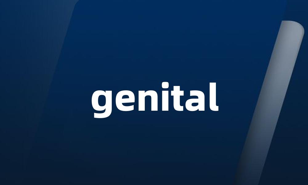 genital