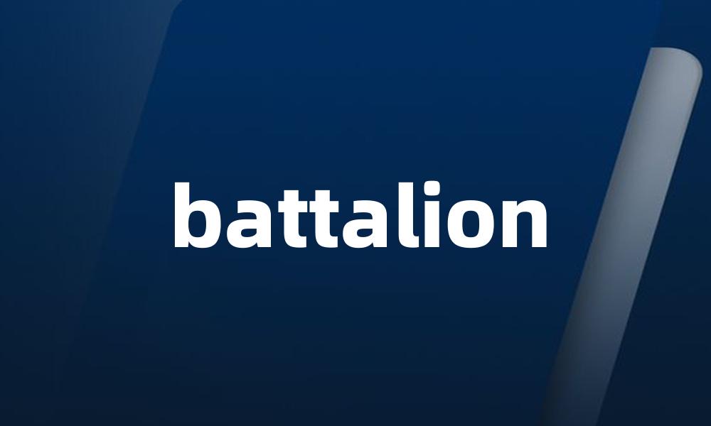 battalion