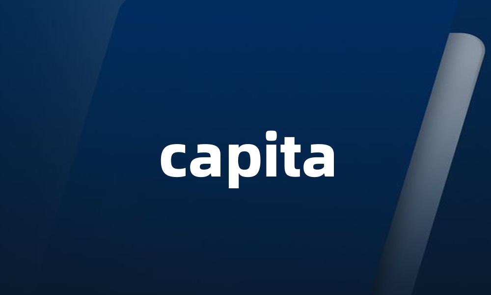 capita