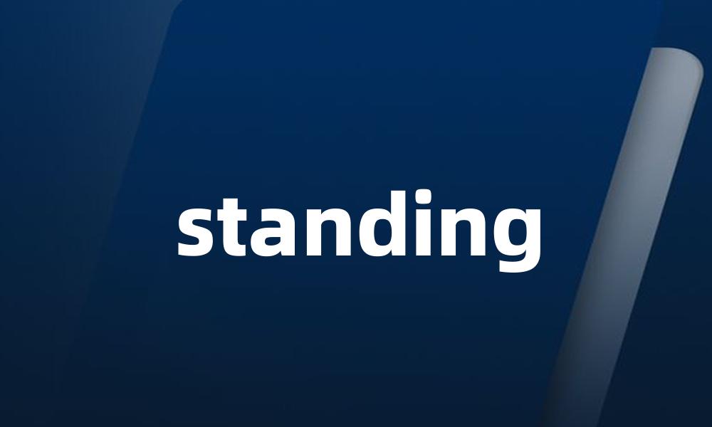 standing