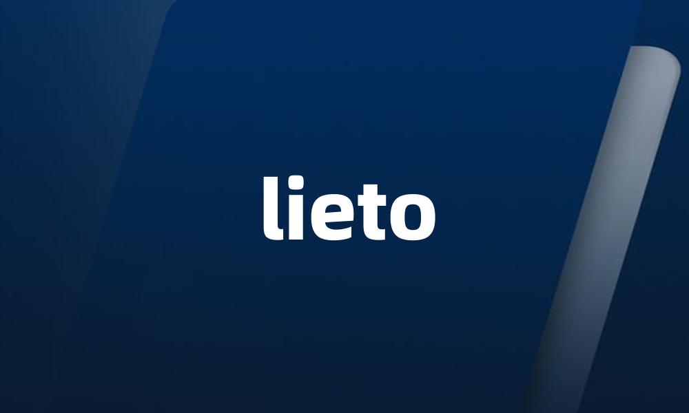 lieto