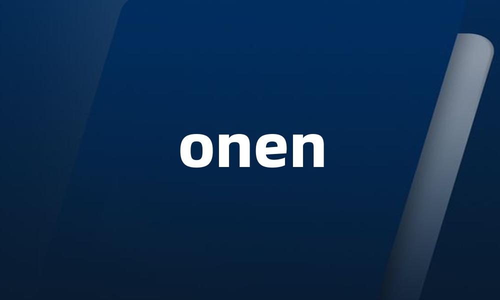 onen