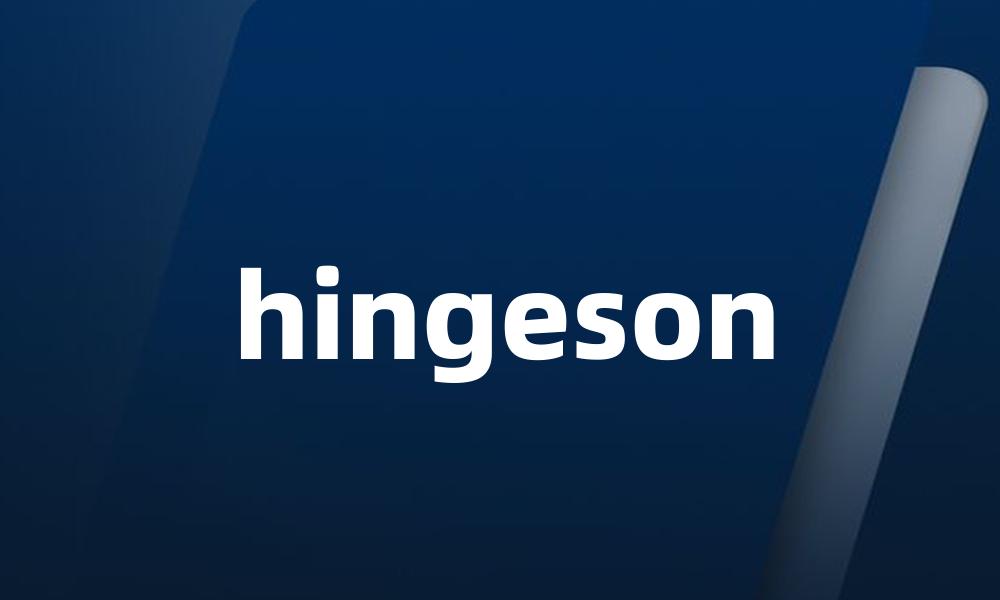 hingeson