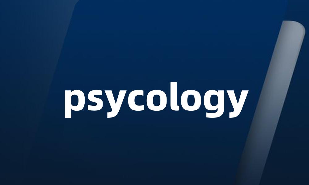 psycology