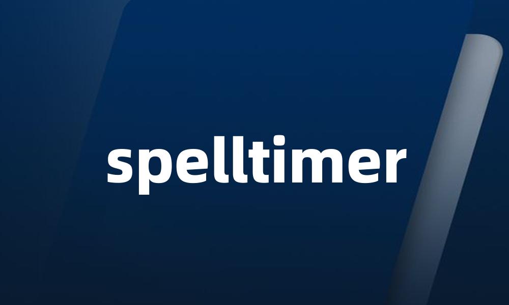 spelltimer