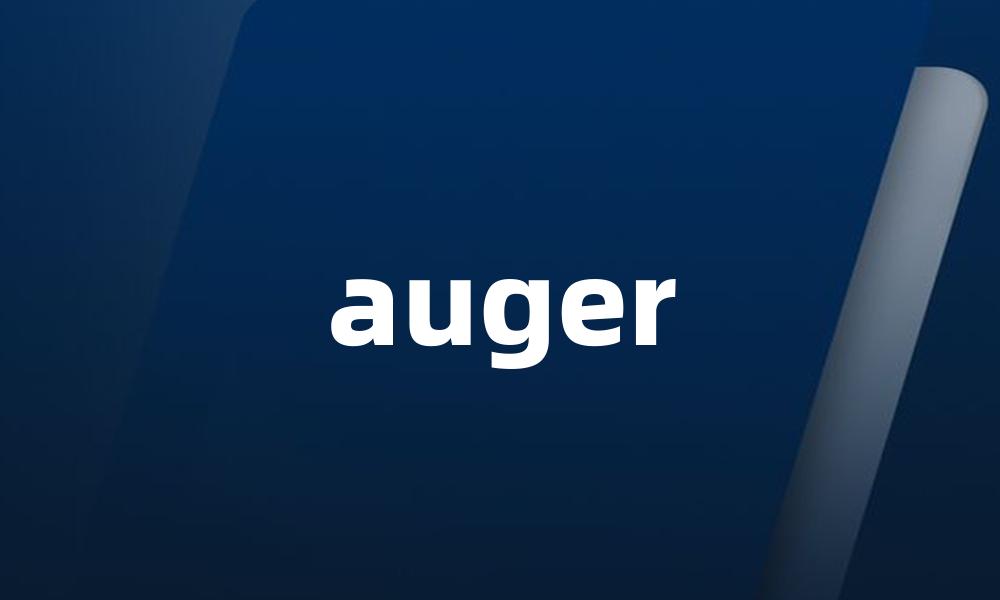 auger