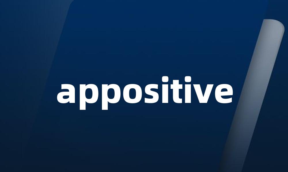 appositive